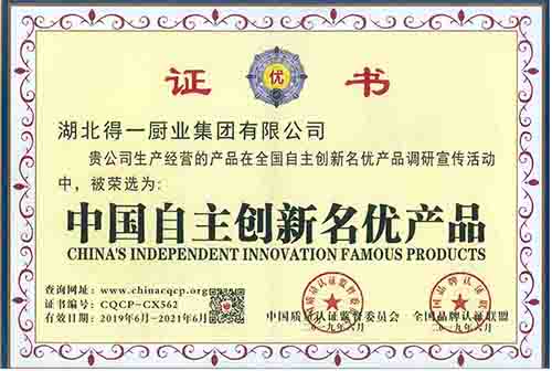 中国自主创新名优产品