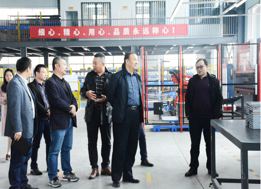 东津管委会领导莅临我司检查指导工作！